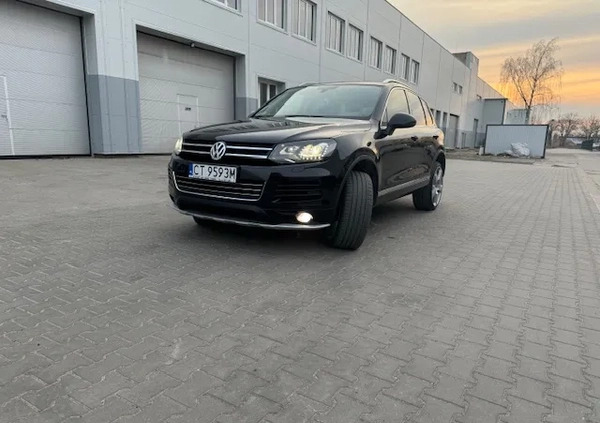 Volkswagen Touareg cena 76900 przebieg: 194100, rok produkcji 2012 z Toruń małe 407